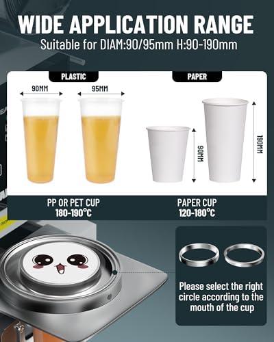 Effortless Sealing: Our Experience with the WantJoin cup Sealer