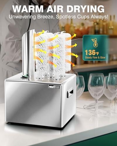 Polishing Perfection: Our Experience with WantJoin's Glass Dryer