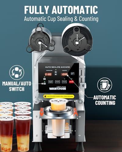 Effortless Sealing: Our Experience with the WantJoin Cup Sealer