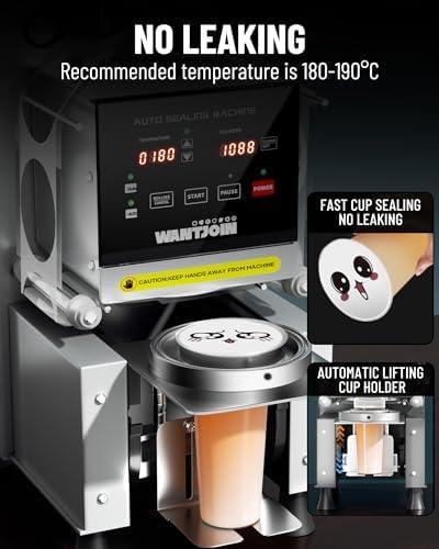 Effortless Sealing: Our Experience with the WantJoin Cup Sealer